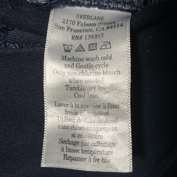 NEW Everlane The Utility Short Womens 0 Navy - Picture 10 of 11